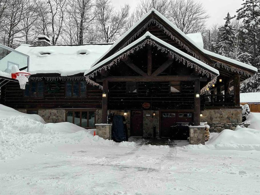 The Kresge Kabin - Authentic Grand Log Cabin. Βίλα Winhall Εξωτερικό φωτογραφία